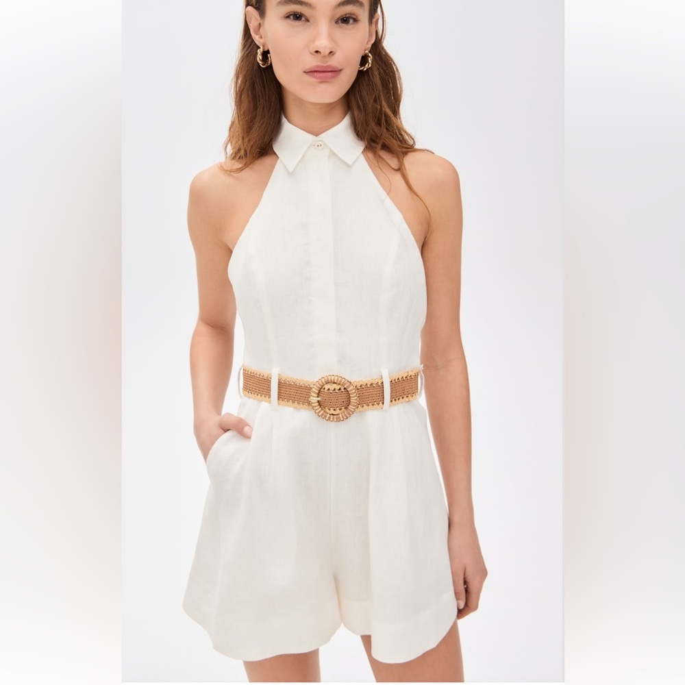 House of Harlow Halter Neck Romper